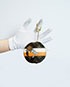 Louis Vuitton Groom Round Coin Purse, front view